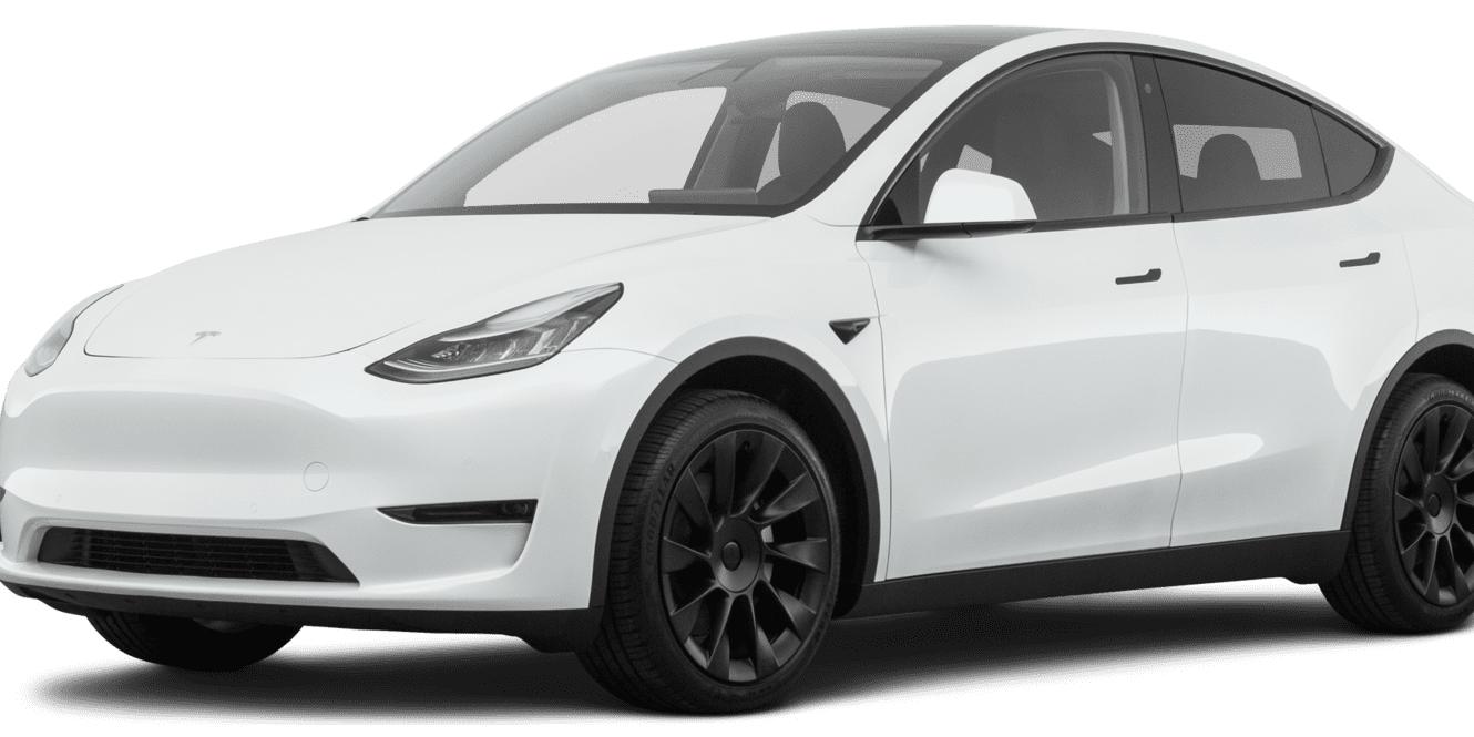 TESLA MODEL Y 2021 5YJYGDEE7MF161723 image